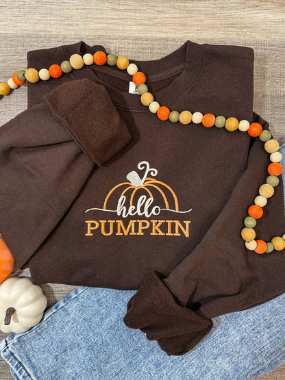 Hello Pumpkin - Autumn Sweatshirt