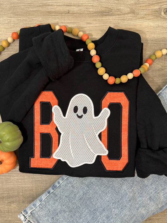 BOO Ghost - Halloween Sweatshirt