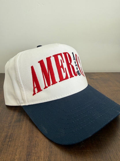 America 1776 Trucker Hat - Patriotic Cap