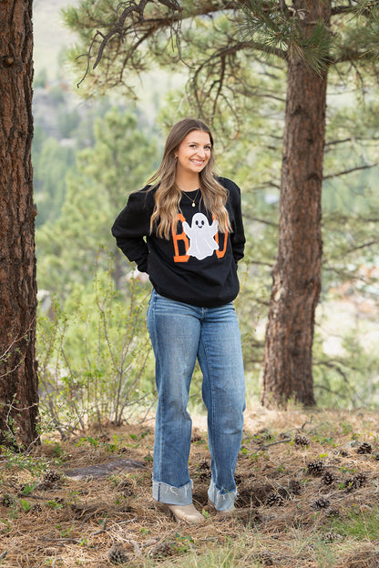 BOO Ghost - Halloween Sweatshirt